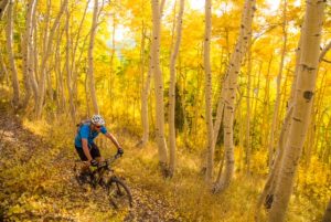 mountain biking Park City, UT