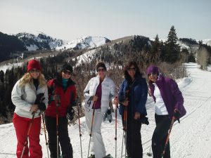 Park City snowshoeing