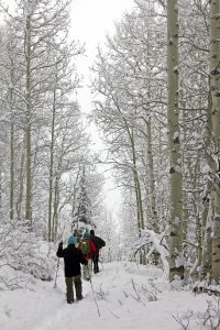 snowshoeing in Park City