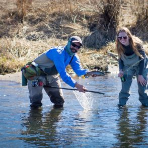 Fly fishing on the Provo River