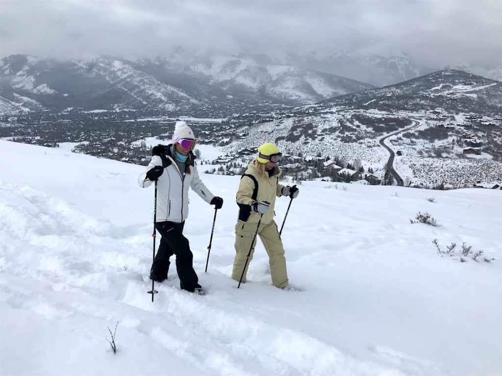 Snowshoeing in Park City