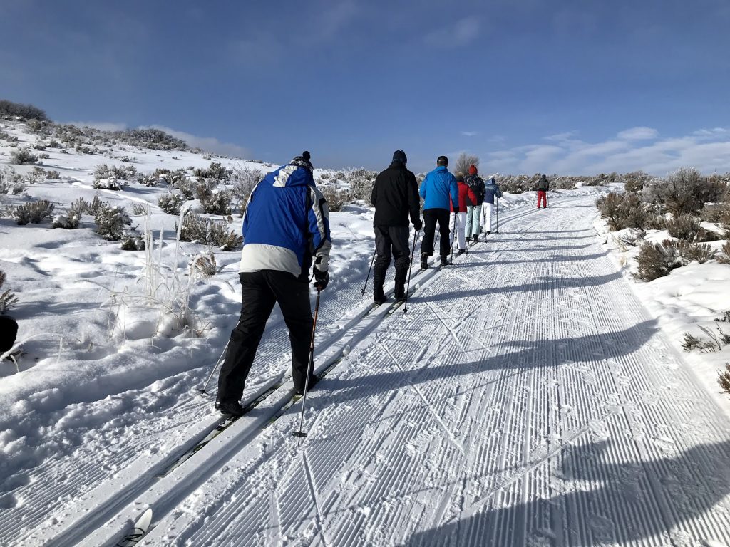 cross country skiing park city, utah