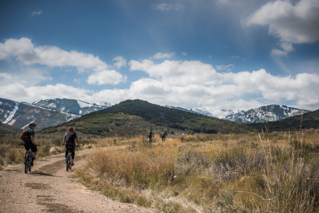 Mountain biking Park City, Utah