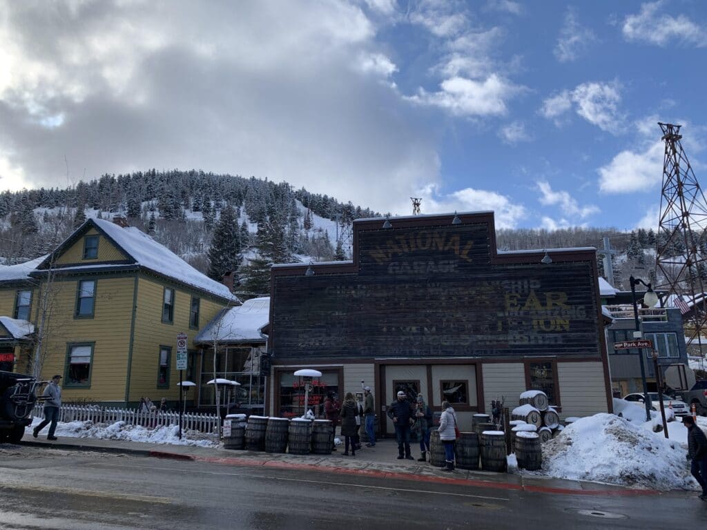 Outdoor Dining on Main Street Park City