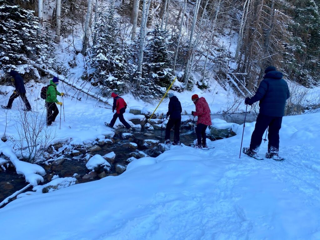 snowshoeing in Park City