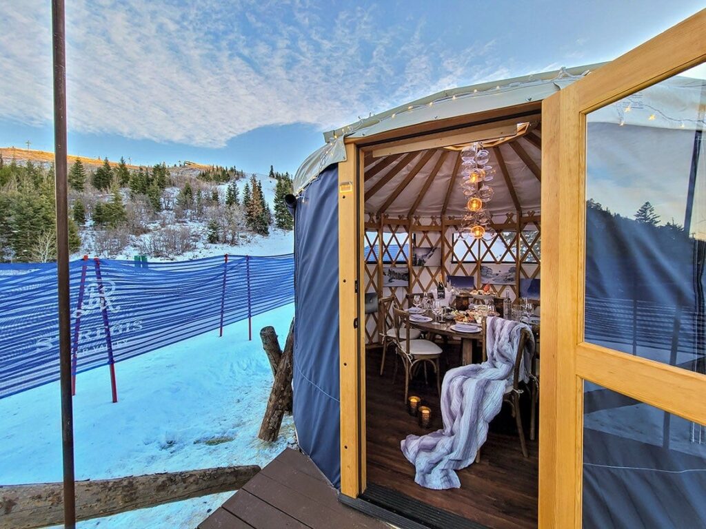 St. Regis Yurt Apres Ski